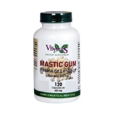 Mastic Gum 120caps Vbyotics