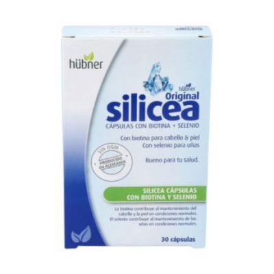 Silicea con Biotina y Selenio 30caps Hubner