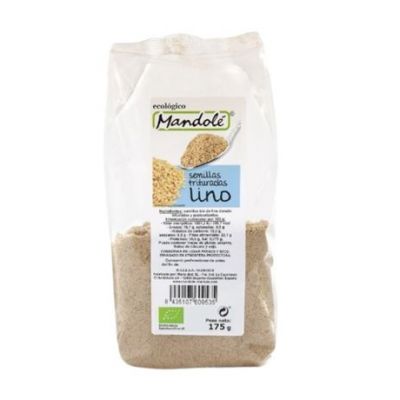 Semillas de Lino Dorado Triturado Bio 175g Mandole