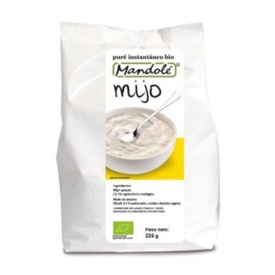 Reines Instant-Bio-Hirsepulver 225g Mandole