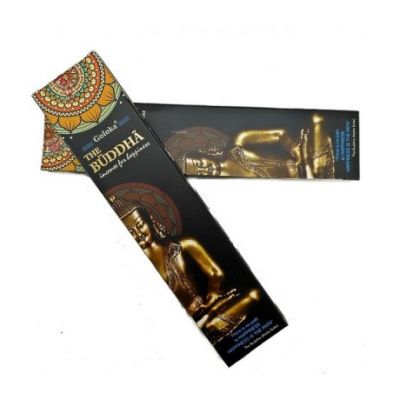 Bastoncino di incenso Buddha Happiness Vegan 15 bastoncini Goloka
