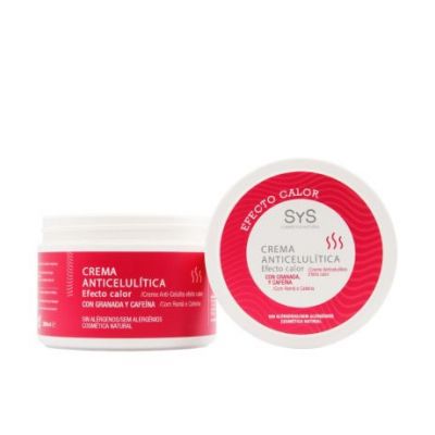 Crema Anticelulitica Efecto Calor 300ml Sys Cosmetica Natural