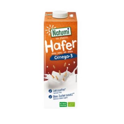 Bevanda Vegetale all'Avena Omega-3 Bio Vegan 8x1L Natumi