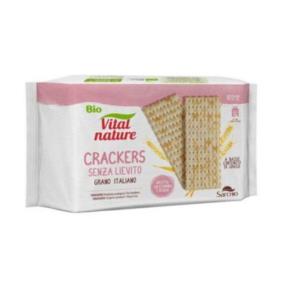 Eco Yeast-Free Wheat Crackers 250g Sarchio