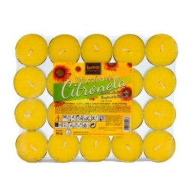 Citronella Tealights Candle 14x35mm 20 units Lumar
