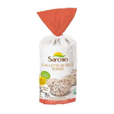 Eco Gluten-Free Red Rice Pancakes 100g Sarchio
