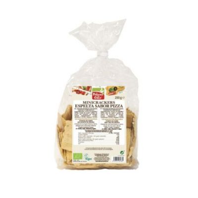 Mini Spelled Crackers Pizza Flavor Eco Vegan 250g La Finestra Sul Cielo