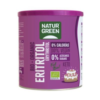Eritritol 100 Vegetal SinGluten Bio 500g Natur-Green