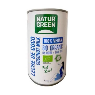 Latte di cocco vegano biologico 400g Natur Green