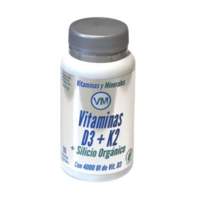 Vitaminas D3K2Silicio Organico 90comp Ynsadiet