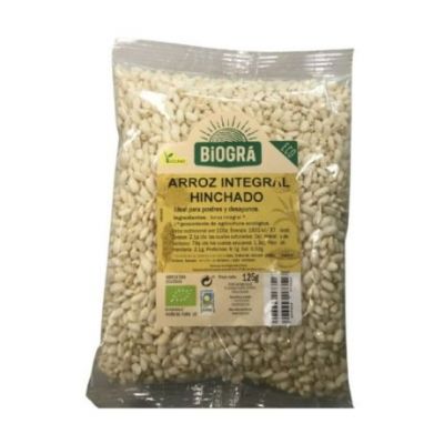Arroz Integral Hinchado Bio Vegan 125g Biogra