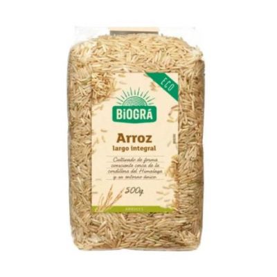Riso Integrale Lungo Vegano Biologico 500g Biogra