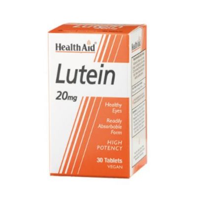 Lutein 20Mg Vegan 30comp Health Aid