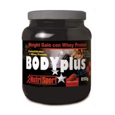Bodyplus Instant Erdbeerproteine ​​850g Nutri-Sport