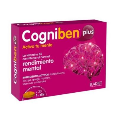 Cogniben Plus SinGluten 30comp Eladiet