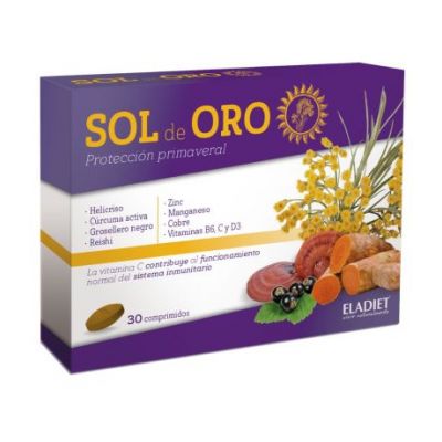 Sol de Oro Forte SinGluten 30comp Eladiet