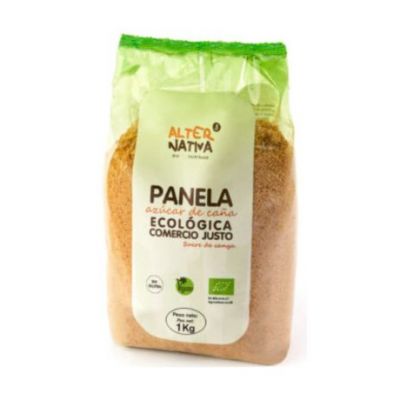 Panela Cane Sugar Gluten Free Bio Vegan 1kg Alternativa3