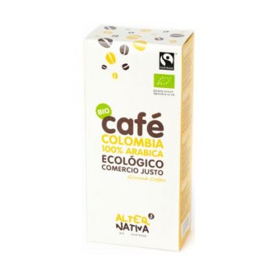 Cafe Molido Colombia 100 Arabica Bio 250g Alternativa3