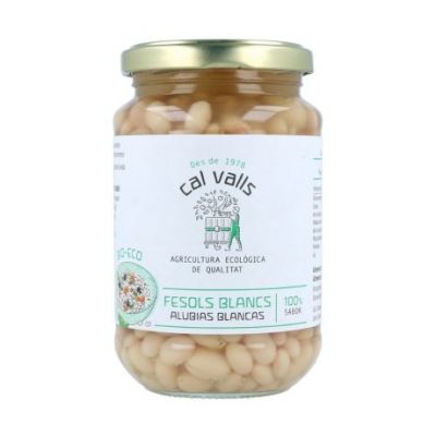 Organic Cooked White Beans 250g Cal Valls