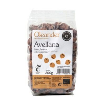Avellana Cruda con Piel Bio 200g Oleander