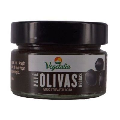 Vegetable Pate Black Olives Eco Vegan 100g Vegetalia
