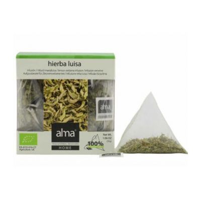 Lemongrass Infusion Gluten Free Eco Vegan 15 Piramides Alma