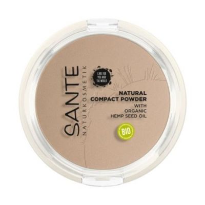 Maquillaje Compacto 02 Neutral Beige Vegan 9g Sante