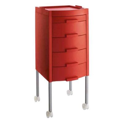 CARRITO AUXILIAR UKI MANHATTAN ROJO