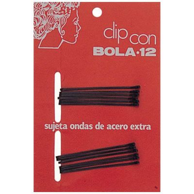 BALL CLIPS 12 BLACK - box of 72 dozen