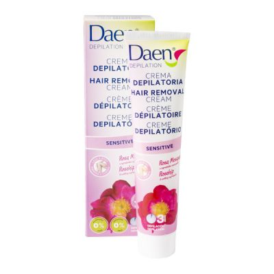 Crème dépilatoire Daen à la rose musquée, 125 ml