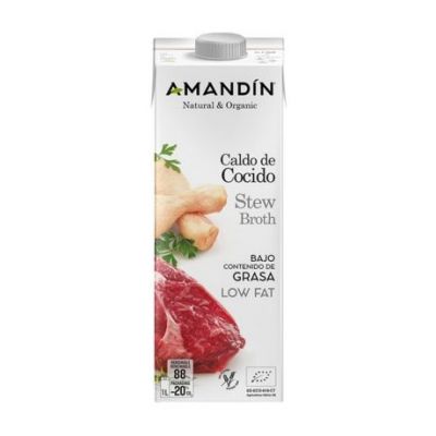Caldo de Cocido SinGluten Eco 1L Amandin
