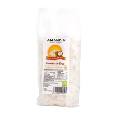 Escamas de Coco Bio 200g Amandin