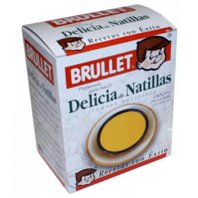 Preparado para Natillas SinGluten 2 Sobres Brullet