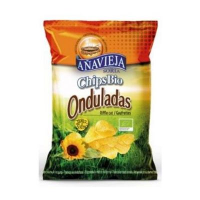 Wavy Fried Potatoes with Eco Sunflower Oil 125g Añavieja