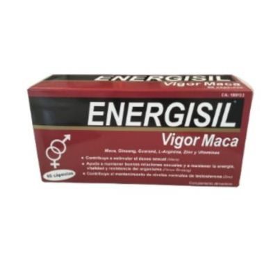 Energisil Vigor Maca 60caps Energisil