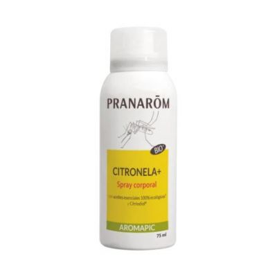 Confezione Spray corpo aromatico alla citronella biologica 2x75ml Pranarom