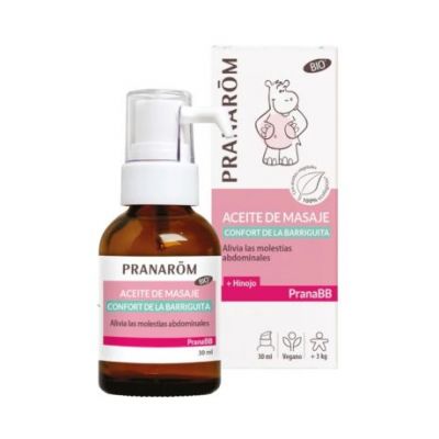 Pranabb Organic Tummy Massage Oil 30ml Pranarom