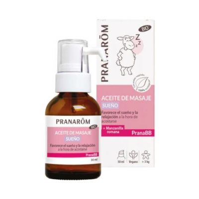 Pranabb Organic Sleep Massage Oil 30ml Pranarom