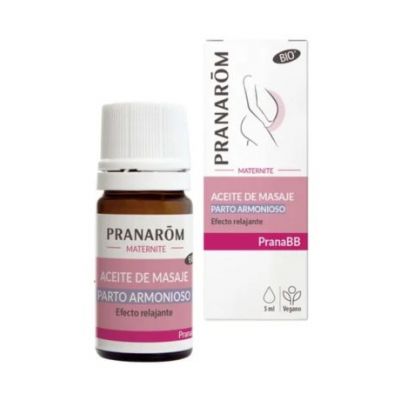 Pranabb Organic Harmonious Birth Massage Oil 5ml Pranarom