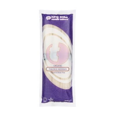 Pâte de Riz Thaï Bio Sans Gluten 250g King Soba