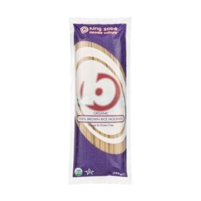 Pâtes de Riz Brun Bio Sans Gluten 250g King Soba