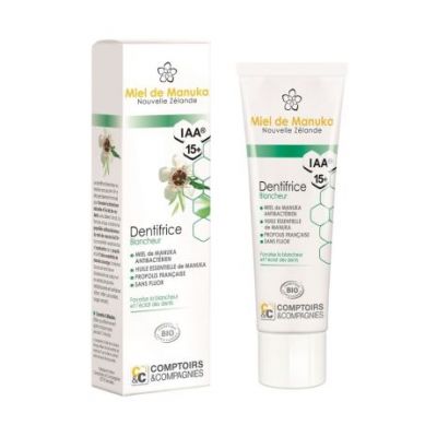 Dentifrice Blanchissant au Miel de Manuka Bio 75 ml Comptoirs Compagnies