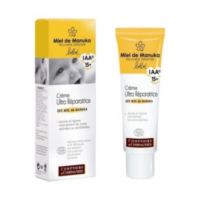 Crème Ultra Réparatrice Bébé Miel de Manuka Eco 40 ml Comptoirs Compagnies