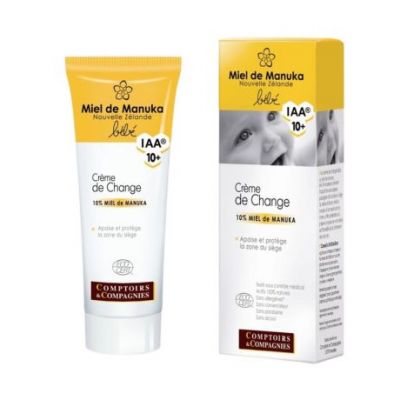 Crème de Couche Bébé Miel de Manuka Eco 75 ml Comptoirs Compagnies