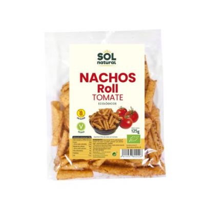 Nachos Roll Tomato Gluten Free Eco 125g Solnatural