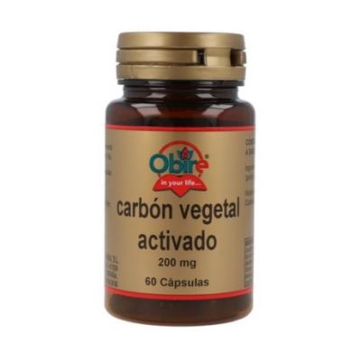Carbone Vegetale 200mg 60caps Obire