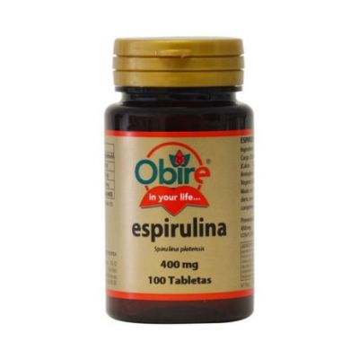 Spiruline 400Mg 100comp Obire