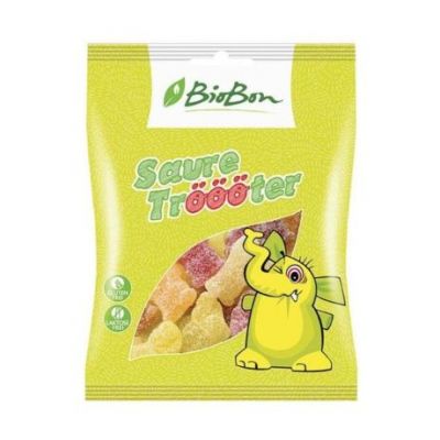 Caramelle Gommose Biologiche al Gusto Frutta Acida 100g Biobon