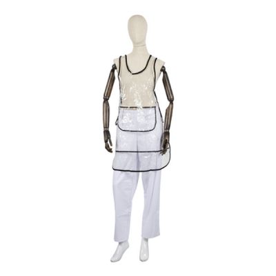 TABLIER EN PLASTIQUE POUR TEINTURE