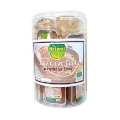 Bizcochos de Espelta con Cacao Eco 18uds Horno Natural